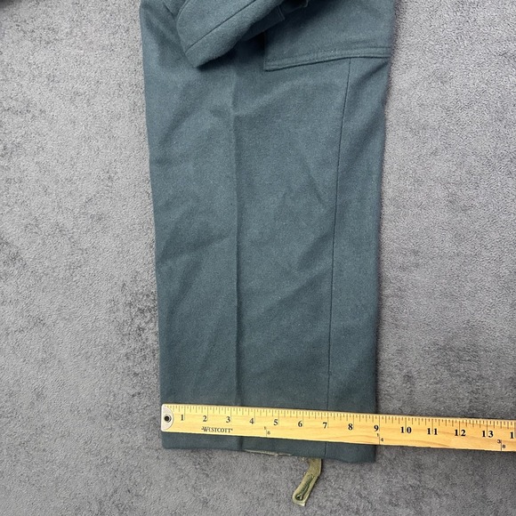vintage 80s Bundeswehr German Army Wool Cargo Pants size 32 MILITARY TROUSERS - Picture 8 of 15
